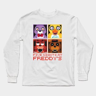 Five Nights at Freddy's Group Long Sleeve T-Shirt